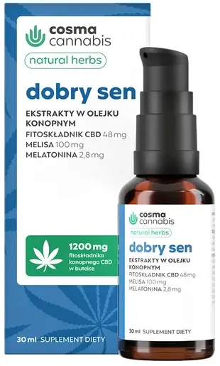 Cosma Cannabis Dobry Sen, 30 ml