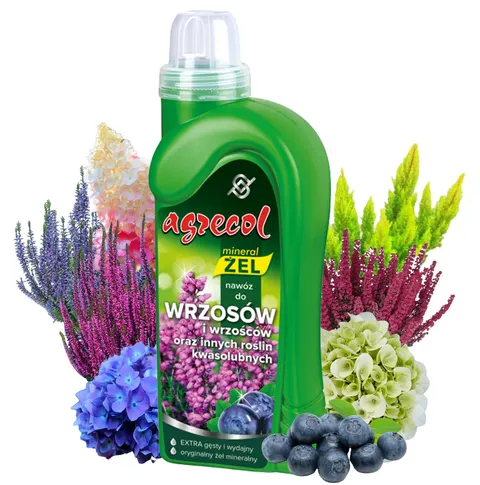 Nawóz mineral żel do wrzosów i wrzośców 0,5l Agrecol