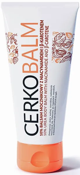 Cerkobalm, 10% balsam mocznikowy z Beta-karotenem, 200 ml