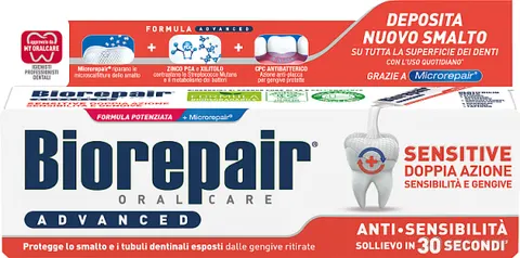 Biorepair Advanced Sensitivity, pasta do zębów wrażliwych, 75 ml