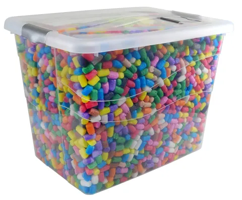 fischerTiP Creative Box XXL chrupki budowlane kukurydziane eko