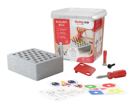 Fischertechnik Zestaw narzędzi Builder Box mały majsterkowicz 3+