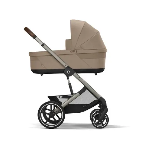 Cybex Balios S LUX NEW Wózek 2w1 Almond Beige Taupe Frame