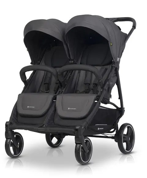 Wózek bliźniaczy dziecięcy Euro-Cart Doblo Iron