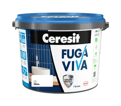Fuga elastyczna cementowa Ceresit Viva 01 white 2kg