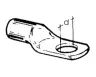 Końcówka oczkowa do przewodu akumulatora M6 10 mm² 10 szt. ELTA BP11125*10