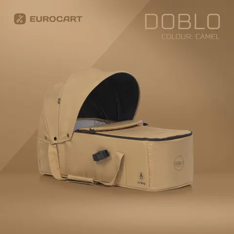 Gondola miękka do wózka dziecięcego Euro-Cart Doblo Camel