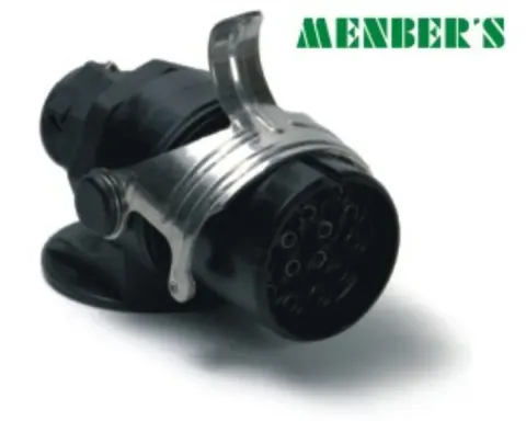 Wtyczka ABS 5-pin 24V styki śrubowe ciągnik naczepa Menbers M00594700