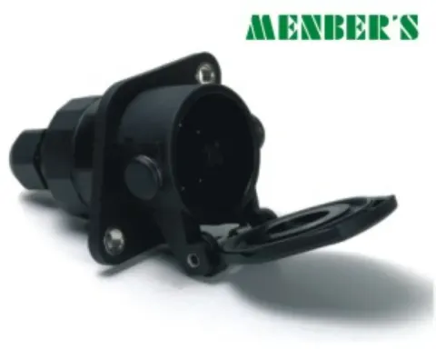 Gniazdo ABS 5-pin 24V styki śrubowe ciągnik naczepa Menbers M00583600