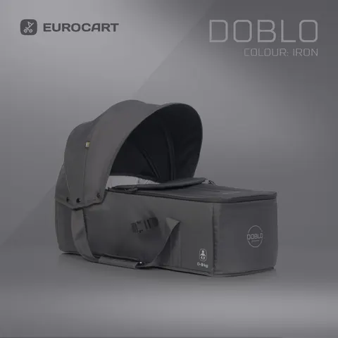 Gondola miękka do wózka dziecięcego Euro-Cart Doblo Iron