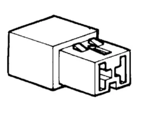 Kostka na konektory płaskie 6,3 mm 2-pin typ I 100 szt. ELTA BP1255*100