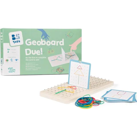 BS Toys, Gra edukacyjna – Geoplan, wyścig na planszy4+