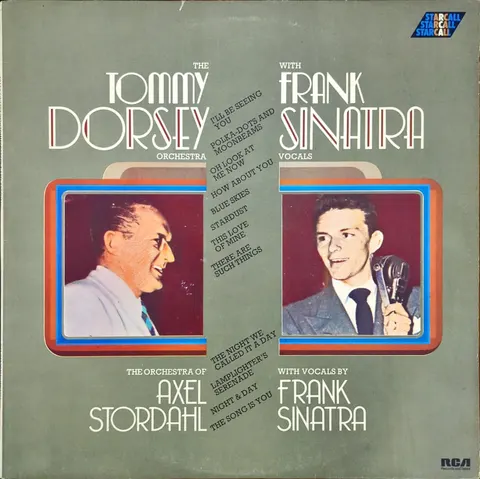 Frank Sinatra: The Tommy Dorsey Orchestra with Frank Sinatra LP HY1015 RCA VG