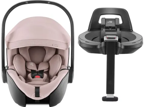 Britax Romer BABY-SAFE PRO fotelik dla noworodka | kolekcja 2025 | Dusty Rose | Baza ISOFIX