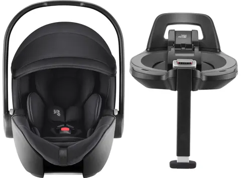 Britax Romer BABY-SAFE PRO fotelik dla noworodka | Deep Black | Baza ISOFIX Vario 5Z