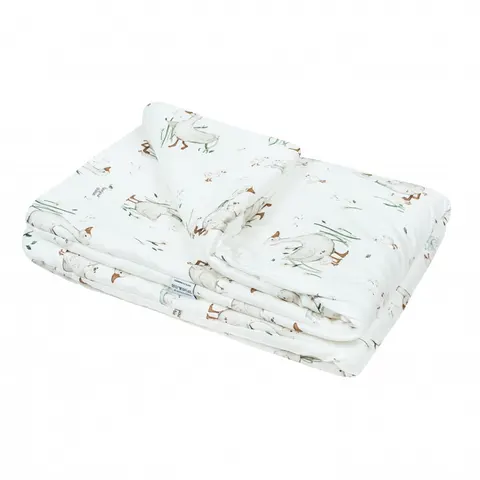 Bonjour Cherie Bambusowa Kołderka Niemowlaka 75x100 Gąski