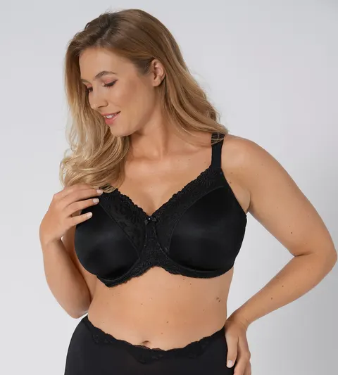 Triumph Ladyform Soft W X Black - 0004 10166306*0004 - Rozmiar: 85G