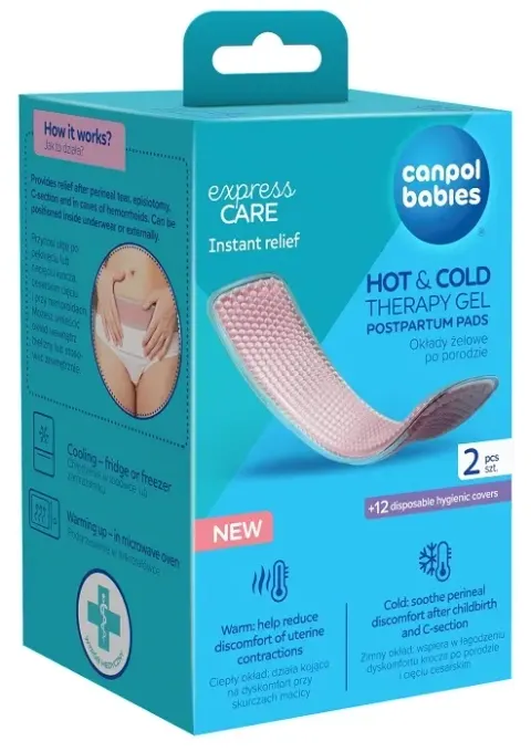 Canpol Babies, okłady żelowe po porodzie