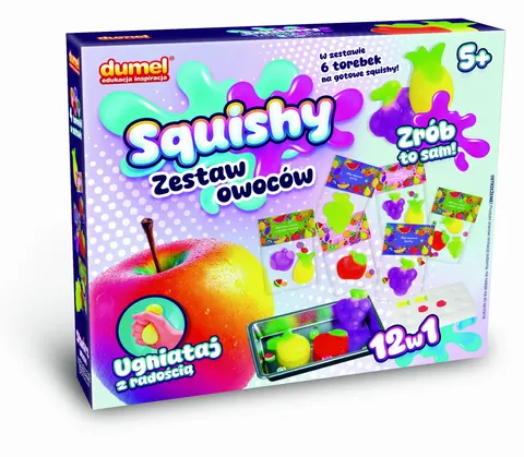 Dumel SQUISHY-ZESTAW OWOCÓW