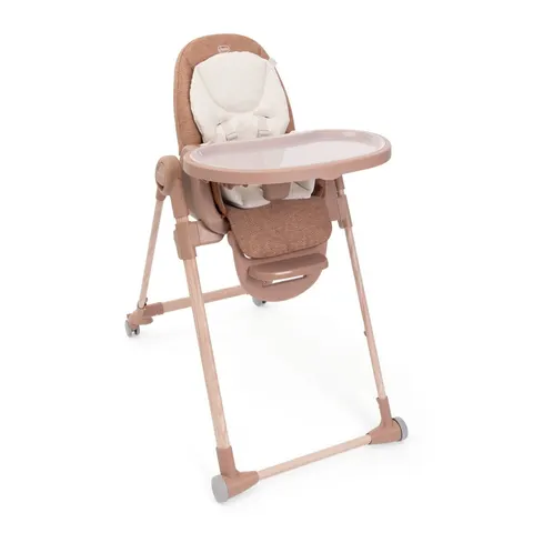 CHICCO POLLY ARMONIA krzesełko do karmienia terracotta