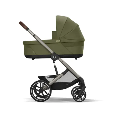 Cybex Balios S LUX NEW Wózek 2w1 Moss Green, Taupe Frame