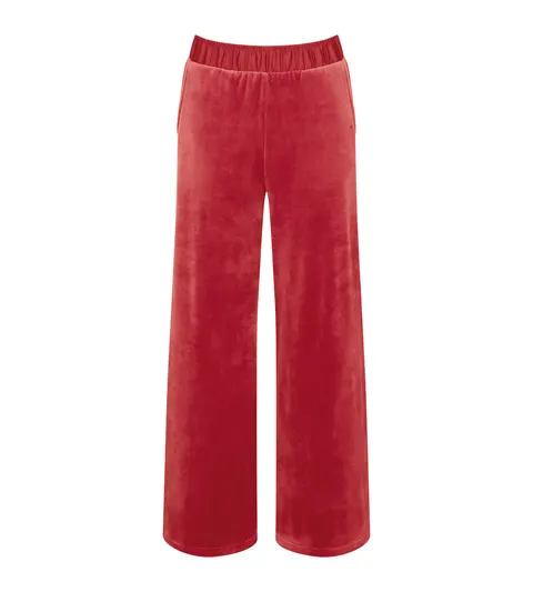 Triumph Mix & Match VELOUR TROUSERS czerwony - 00NX 10213411*00NX - Rozmiar: 44