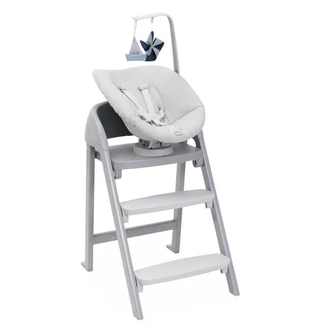 CHICCO Crescendo Leżaczek dla noworodka grey