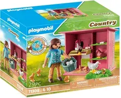 Playmobil 71308 Kury z pisklętami