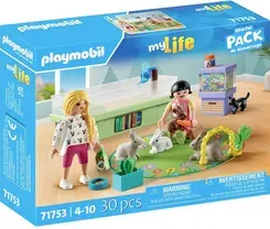Playmobil 71753 My Life Rodzina z królikami