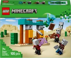 LEGO Minecraft 21267 Pustynny patrol złosadników