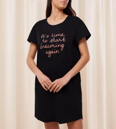 Triumph Nightdresses NDK 02 X Black - 0004 10215185*0004 - Rozmiar: 36