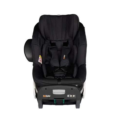 Fotelik samochodowy BeSafe Stretch black soft breeze / czarna bryza PREMIUM