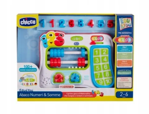 Chicco EDU4YOU – Interaktywne Liczydło 4-języczne