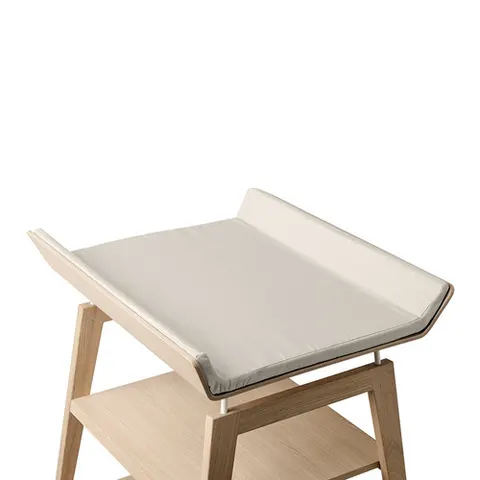 LEANDER LINEA™ – pokrowiec na poduszkę do przewijaka Organic – Cool Grey Organic