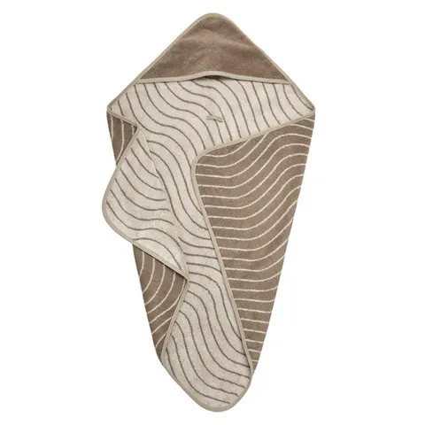 LEANDER Woodland – ręcznik z kapturkiem – Cappuccino