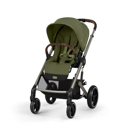 Cybex Balios S LUX NEW Spacerówka Moss Green Taupe Frame