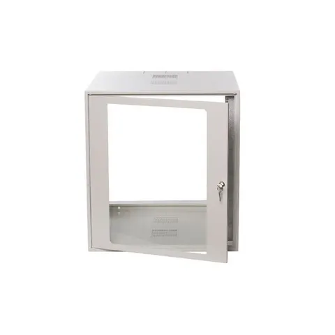 Szafa teleinformatyczna wisząca RACK SIMPLE 19" 12Ux555x600 mm IP 30,