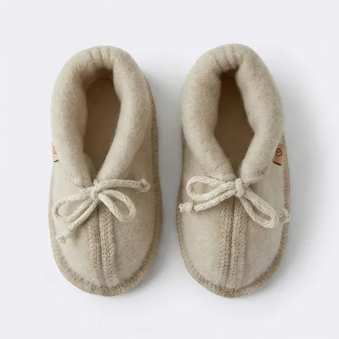 ZAFFIRO Buciki dziecięce wełniane Sierra M 6-12m brown