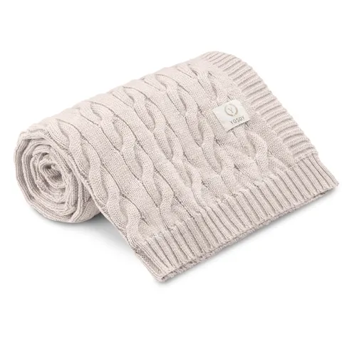 YOSOY Koc dziany 100% merino wool WARKOCZ cappuccino