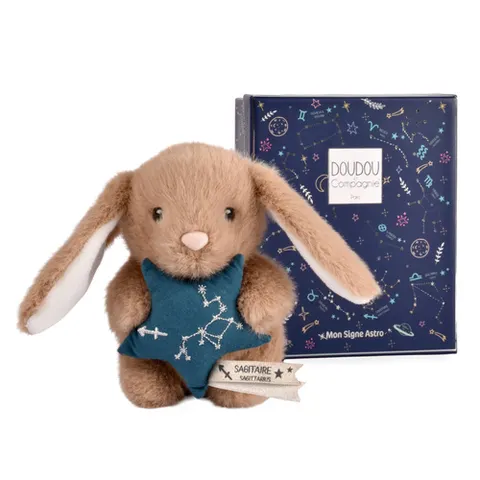 SCANDINAVIAN Doudou Astro królik znak zodiaku Strzelec 12 cm