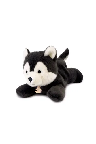 SCANDINAVIAN Histoire d'Ours Les P'tits Relax Wilk szary obciążony 30 cm