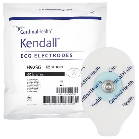 Elektrody Kendall H92SG 57x34mm do EKG - 50 szt. | REF: 31.1925.21