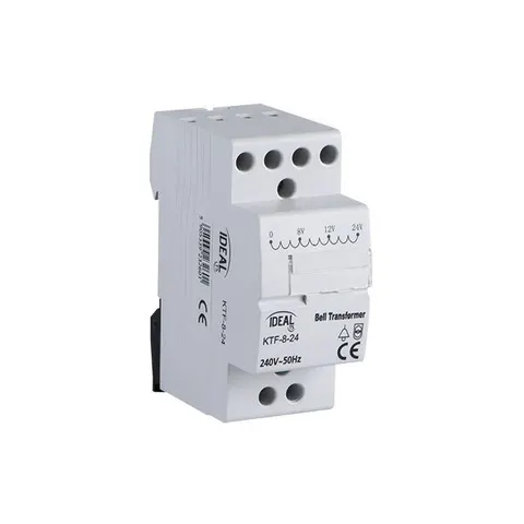 Transformator dzwonkowy KTF-8-24, 8/12/24VAC, 8VA, 2M