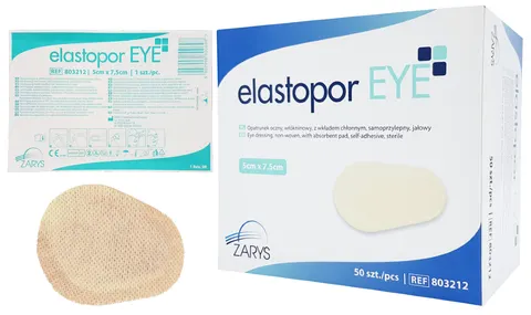 Elastopor EYE Opatrunek oczny 5cm x 7,5cm - 1 szt.