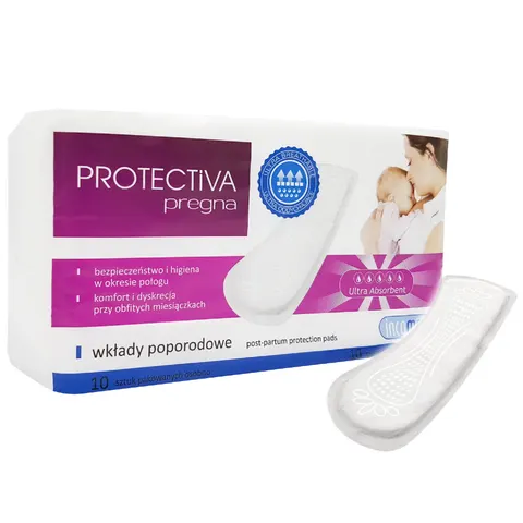Protectiva Pregna Wkłady poporodowe Ultra Absorbent - 10 SZT.