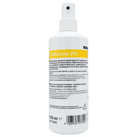 CITROclorex 2% - Preparat do dezynfekcji rąk i skóry 250ML