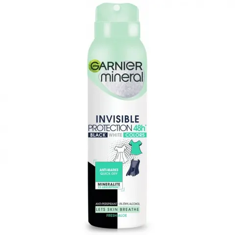 Garnier Mineral Invisible Protection Fresh Aloe antyperspirant spray 150ml
