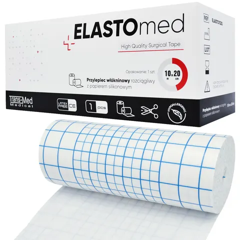 ELASTOmed ™ - Taśma chirurgiczna opatrunkowa przylepiec - 10m x 20cm