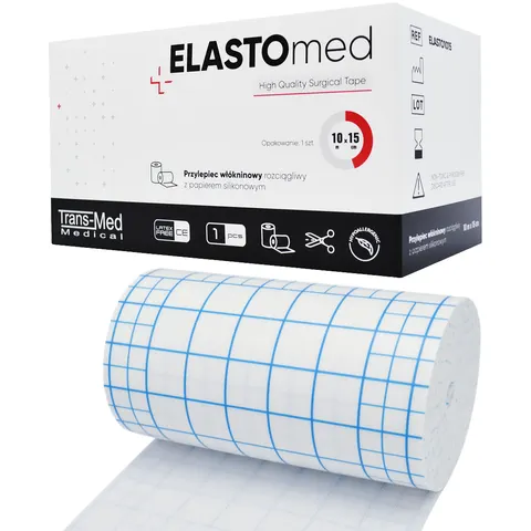 ELASTOmed ™ - Taśma chirurgiczna opatrunkowa przylepiec - 10m x 15cm