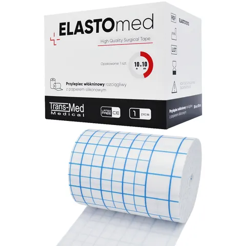 ELASTOmed ™ - Taśma chirurgiczna opatrunkowa przylepiec - 10m x 10cm